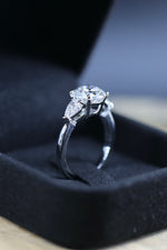 3.13 Carat Round Brilliant PearLab Lab-Grown Diamond Ring