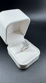 Elizabeth 4.5 carat Cushion Cut Lab Grown Diamond Platinum Certified Ring