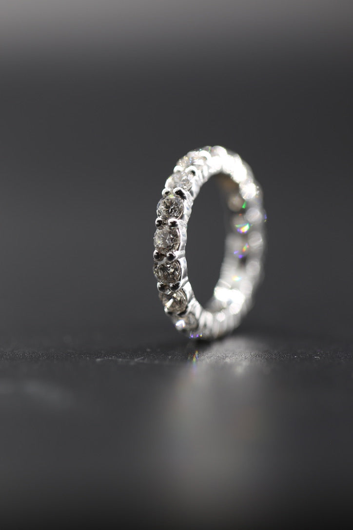 2.32 Carat Lab Grown Diamond Eternity Band