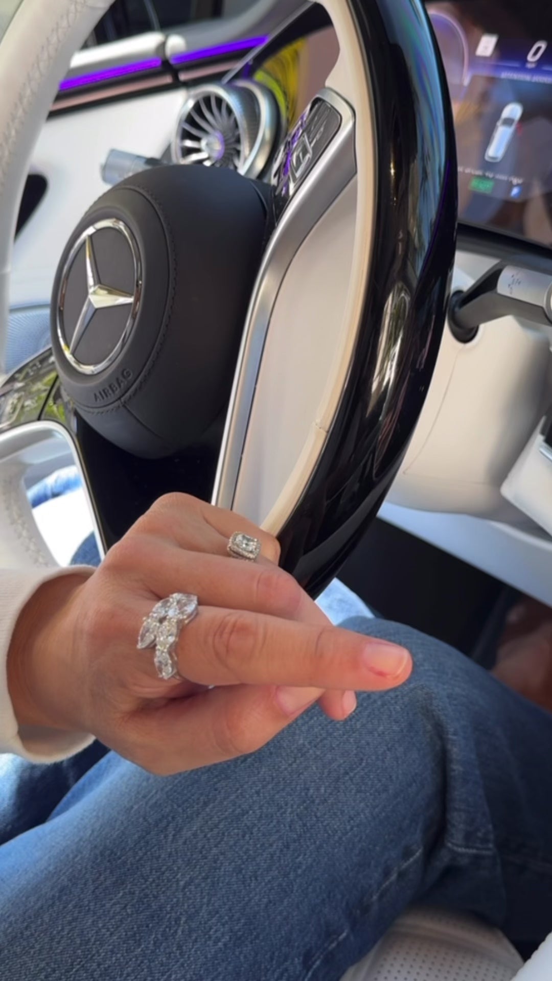 The Jennifer Snake Diamond Ring 10 Carat Lab Grown IGI Certified F VS2 18K White Gold